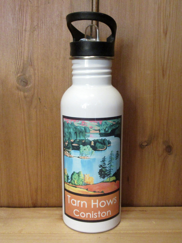 Metal Water bottle with picture of Lake District