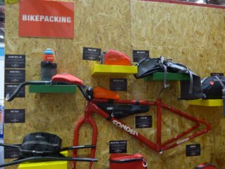Alpkit stand at the London Bike Show