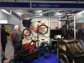 London Green Cycles stand at the London Bike Show