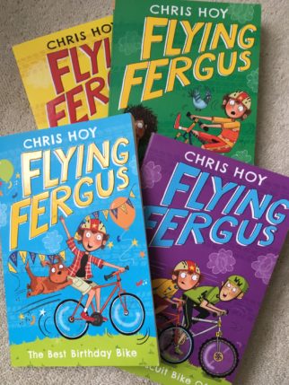 Sir Chris Hoy's Flying Fergus book range