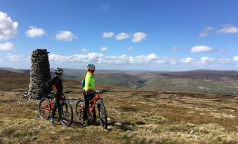 Views from the top of the world - riding the Islabikes Creig MTB