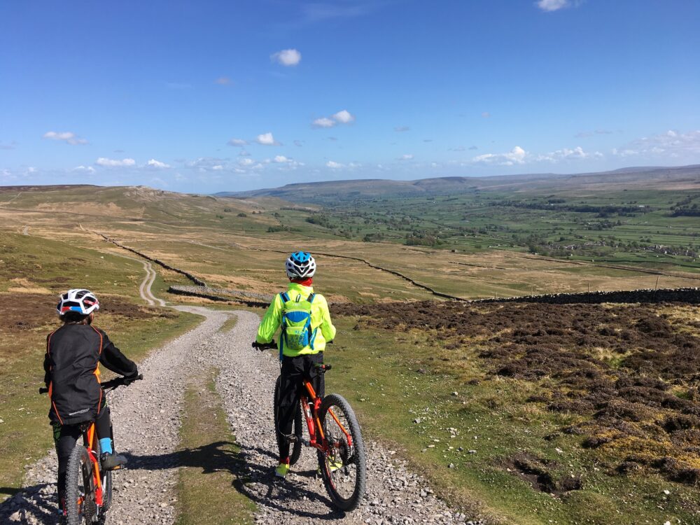 Wide bridleways for kids mtb in Yorkshire Dales