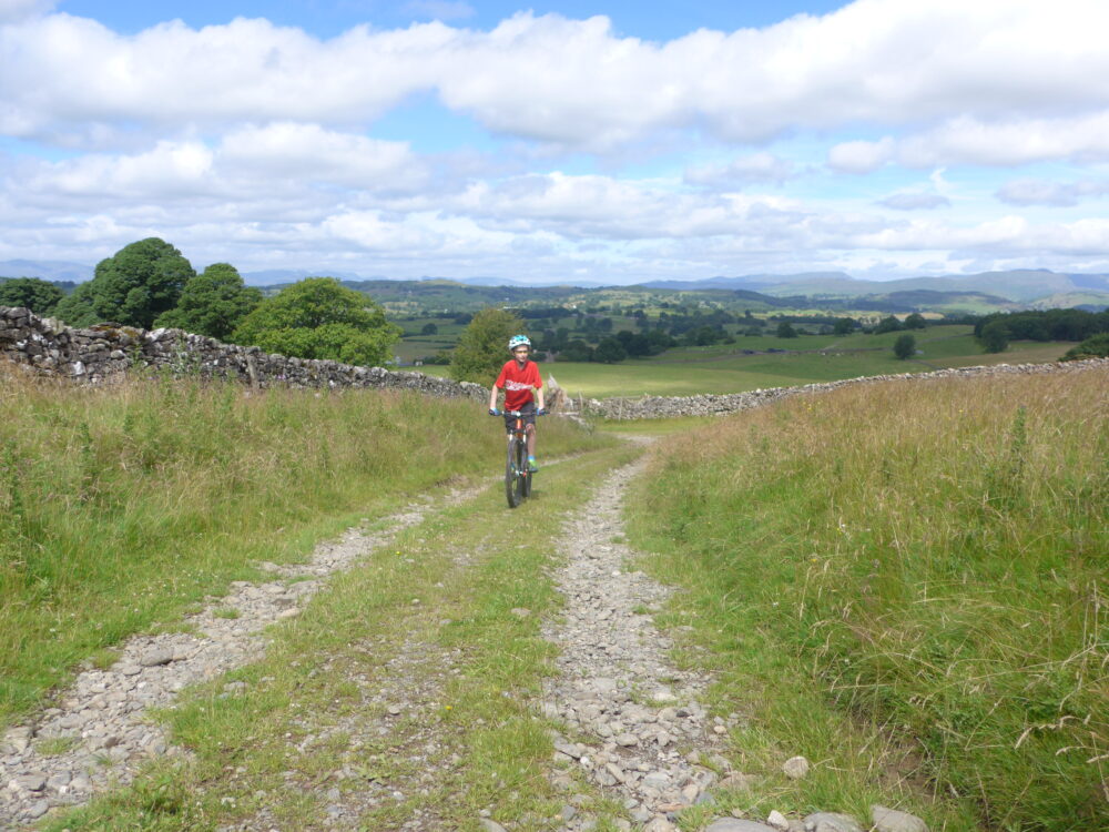 Our first cross country mountain bike ride