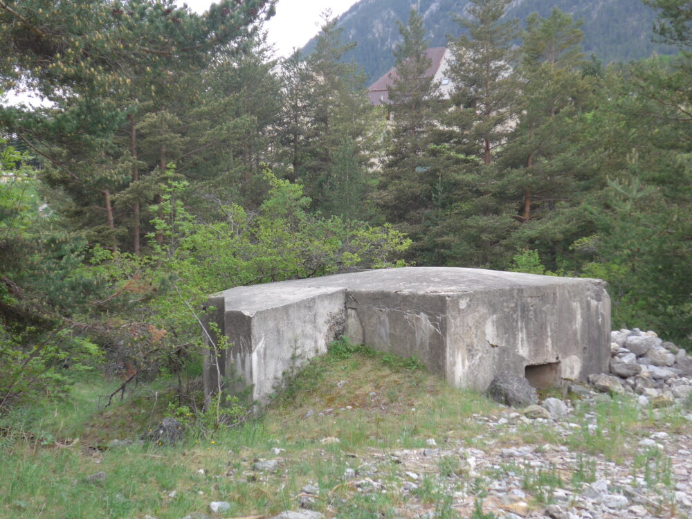 WWII bunker near Briancon in the French Alps