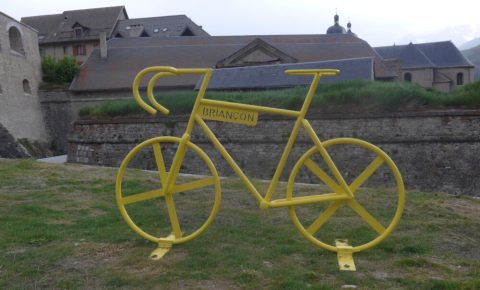 Tour de France bike in Briançon