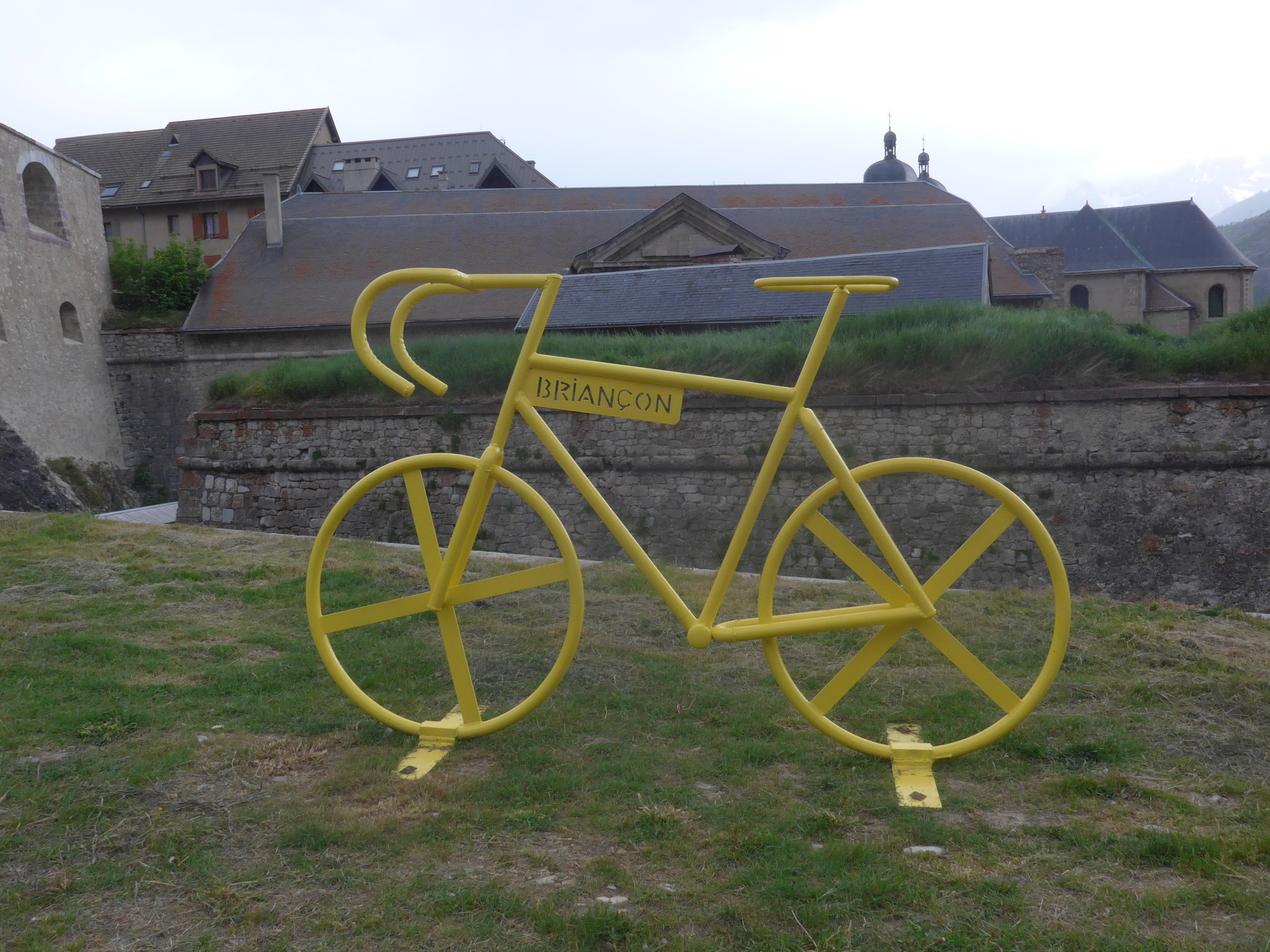 Tour de France bike in Briançon