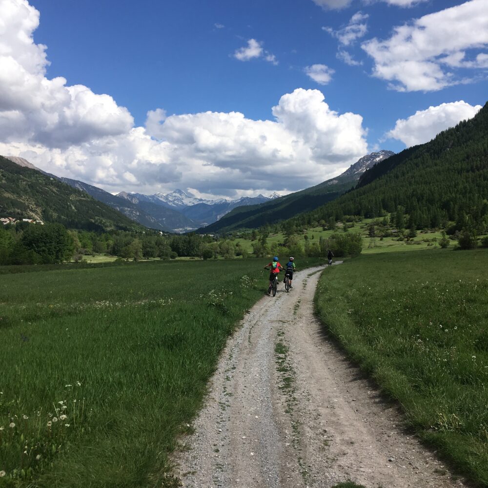 The descent towards Briancon