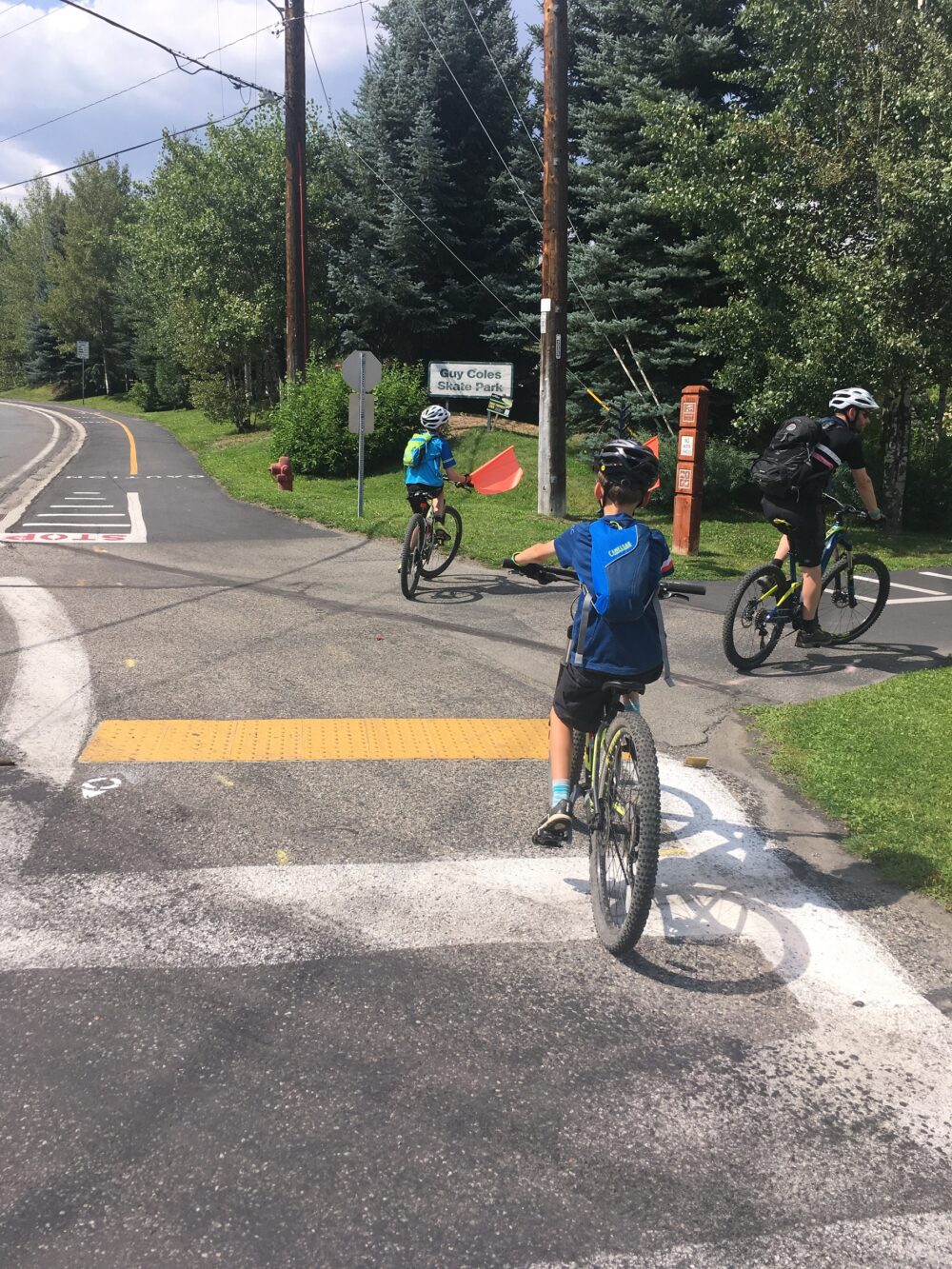 Cycling infrastructure in Ketchum Idaho
