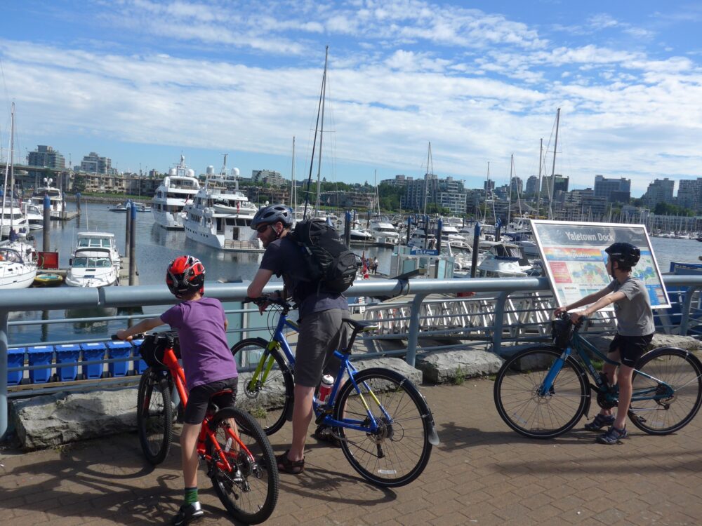 Cycling the Vancouver City Waterfront
