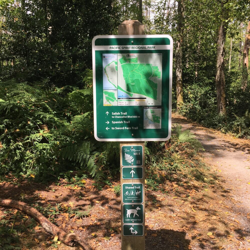 Pacific Spirit Regional Park bike trails