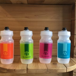 Islabikes water bottles come in a range of colours