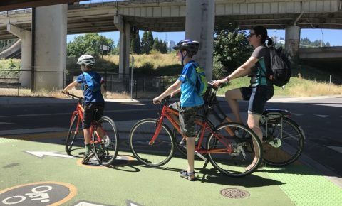 Cycling infrastructure, Portland Oregon