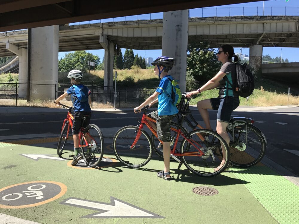 Cycling infrastructure, Portland Oregon