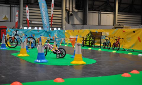 Cycle Show 2017 - kids cycle test track