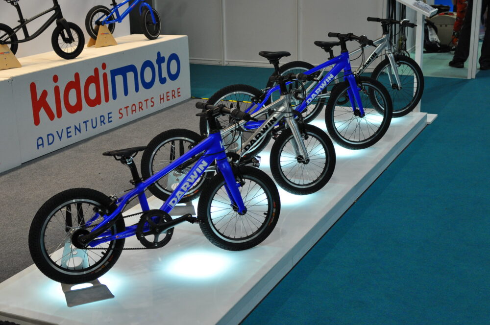 Cycle Show 2017 - Kiddimoto prototype Darwin pedal bikes