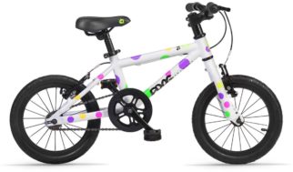 Frog 43 Spotty kids first bike with 14 inch wheels