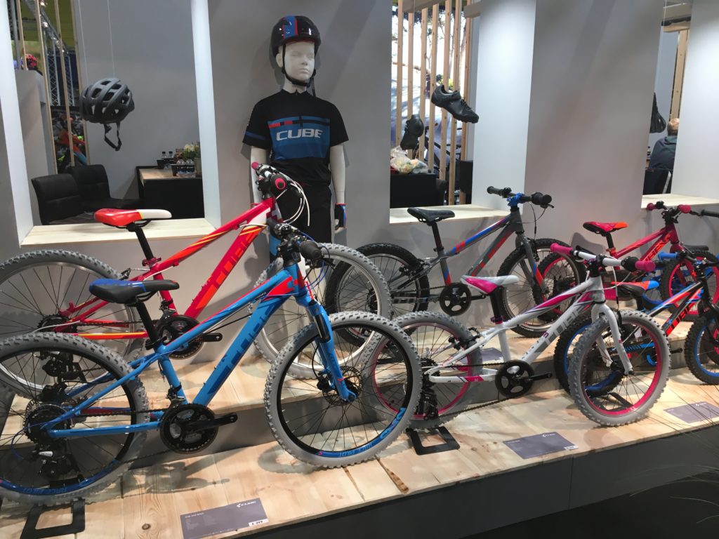 Cycle Show 2017 - Cube Bikes kids rang