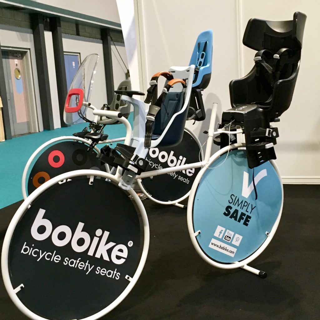 Cycle Show 2017 - Bobike kids bike seats and accessories