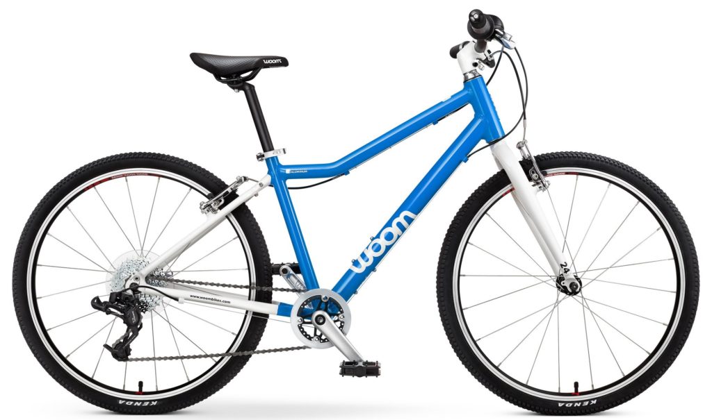 Woom 5 is a 24" kids bike