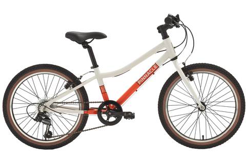 Cheapest kids bikes: a Pinnacle bike on a blank background