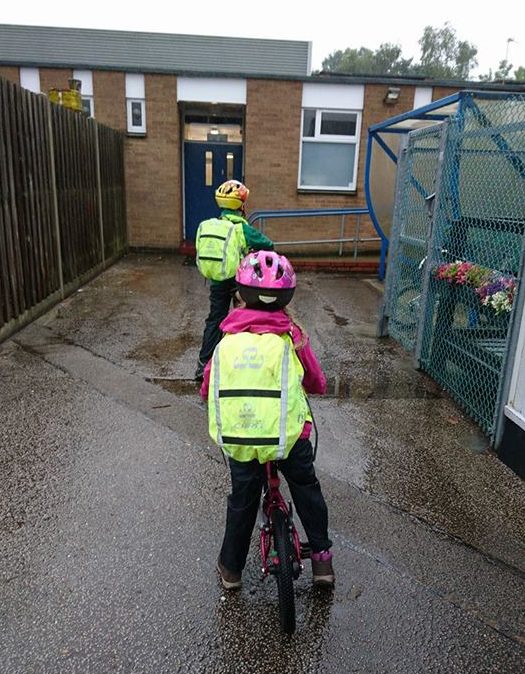 School bike shed