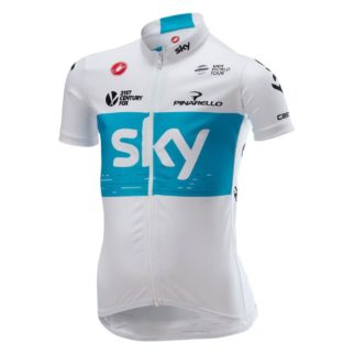 Kids size Team Sky cycling jersey