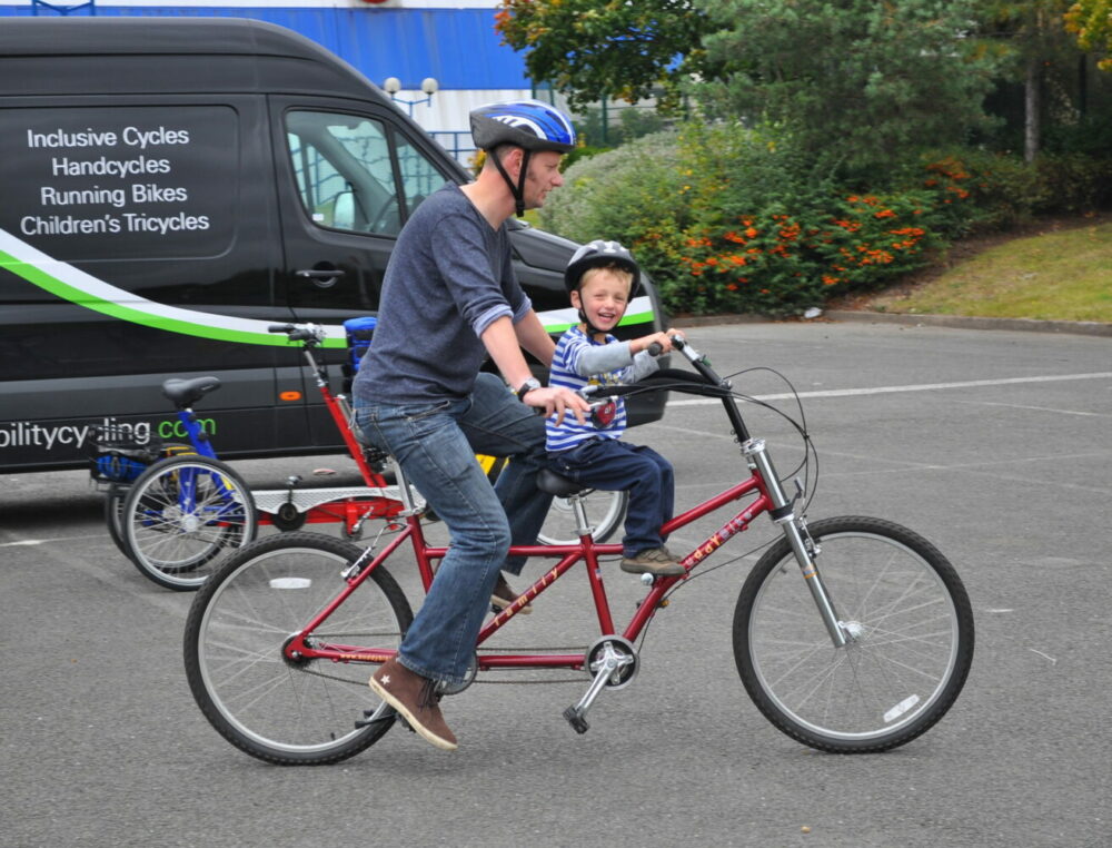 Cycling with older kids who have a disability or special needs