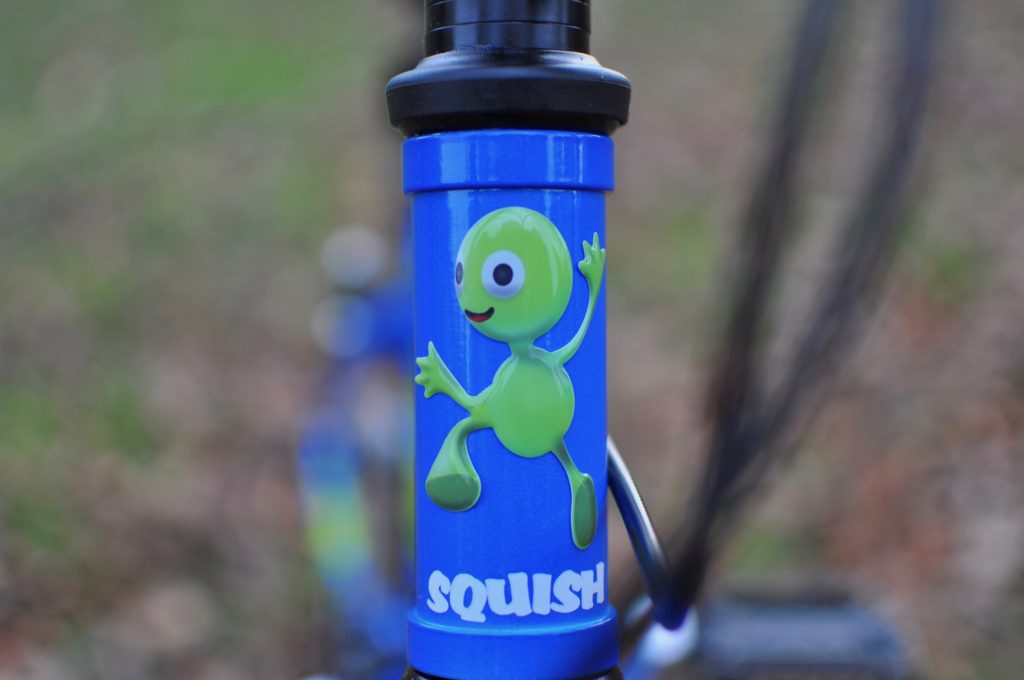 Squish 18 head badge