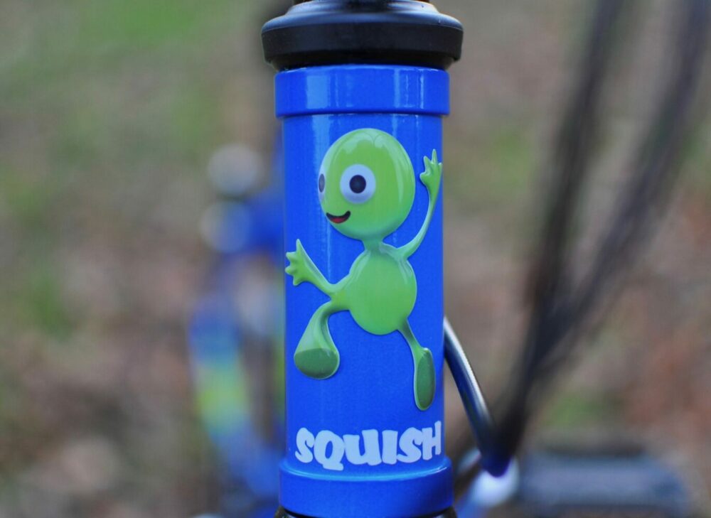 Squish 18 head badge