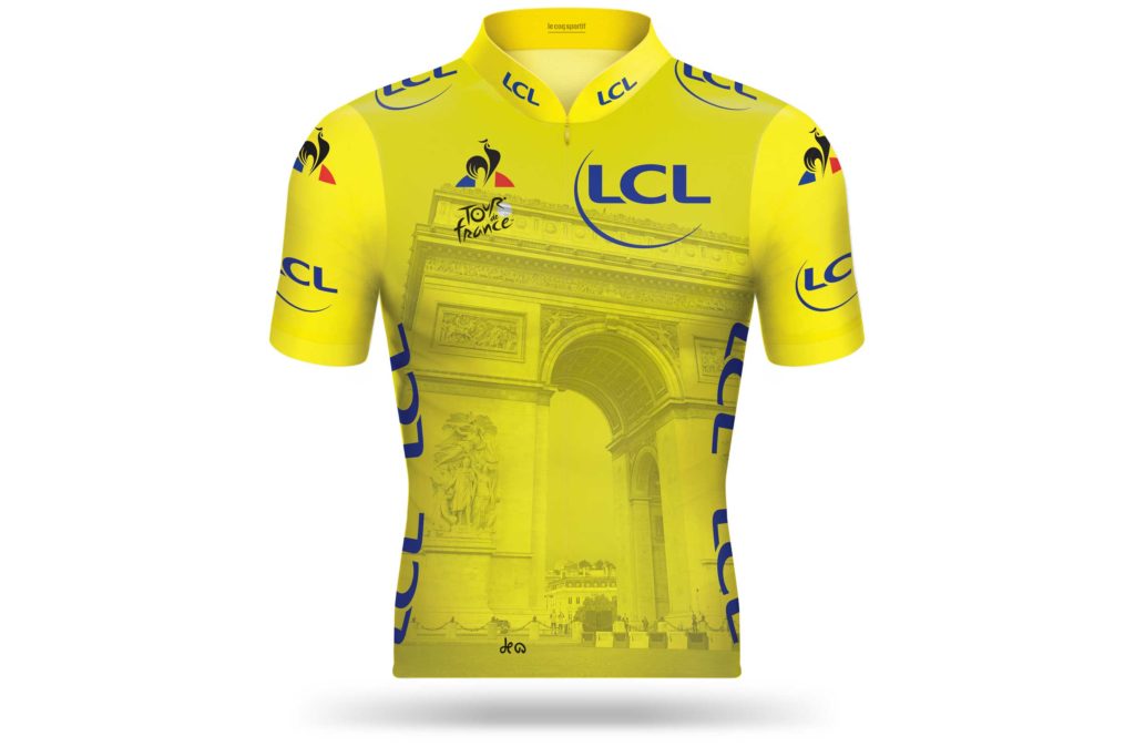 child size Tour de France yellow jersey