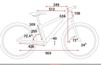 Cube Reaction TM geometry on a 24" wheel kids mountain bike