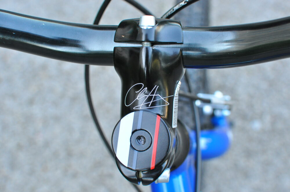 Hoy Bonaly 20 Chris Hoy signature on stem