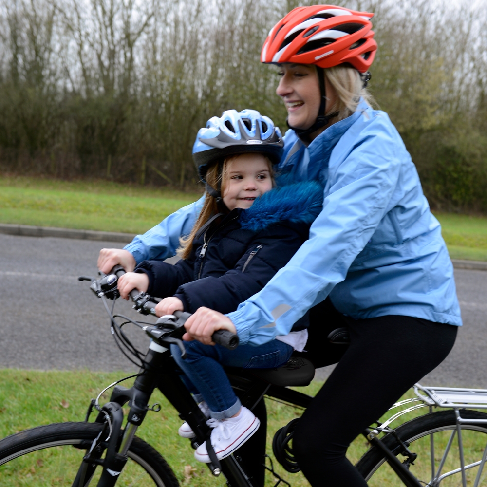 oxford little explorer top tube mounted front bike seat 