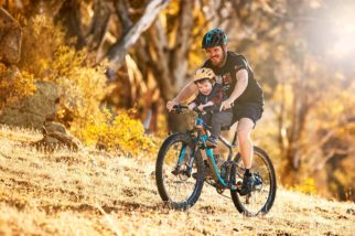 Shotgun kids front MTB seat