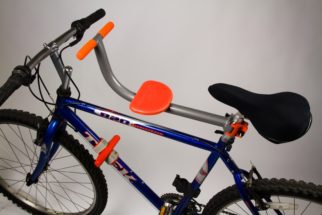 Tyke Toter front bike seat for older children