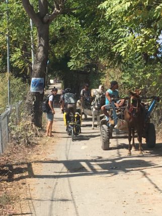 Cycling on Gili Air - family bikepacking holiday in Indonesia