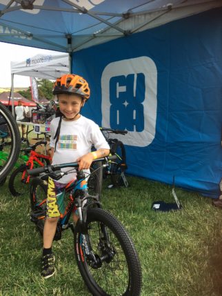 Testing out Cuda kids bikes at Ard Rock 2018