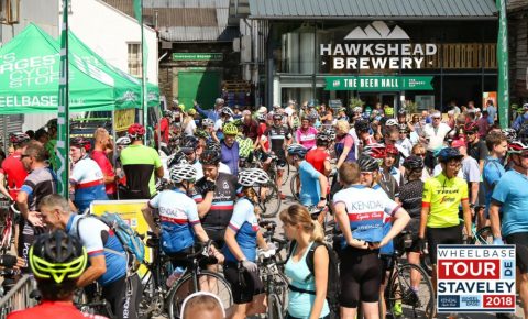 Signing on for a sportive - the Tour de Staveley
