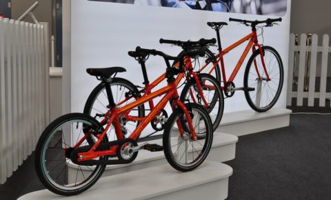 Islabikes Beinn range on display at the 2018 Cycle Show