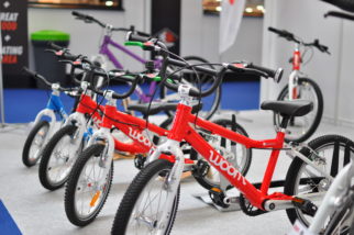 Woom Kids Bikes showcased at the 2018 Cycle Show