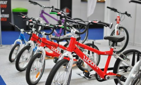 Woom Kids Bikes showcased at the 2018 Cycle Show