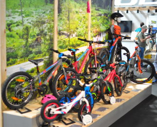 Cube Kids Bikes on display at the 2018 Cycle Show