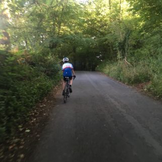 Hill climbing on the Worx JA700 junior road bike 700c wheel 