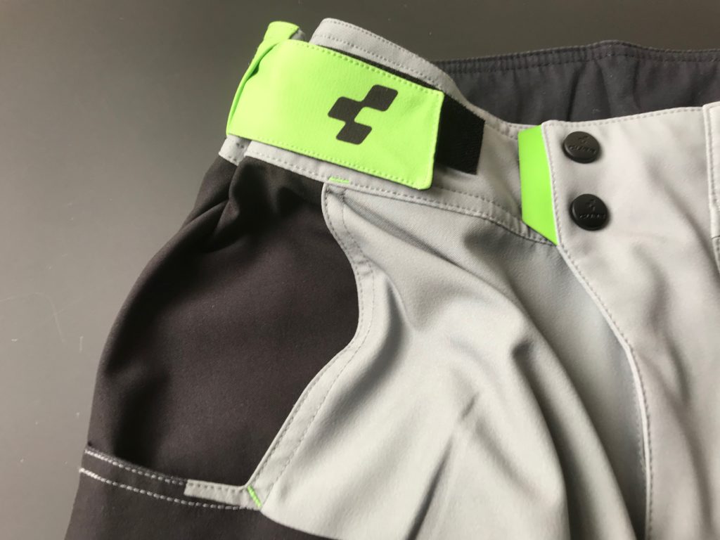 Cube Action Essentials mtb short waist adjusters and fastener