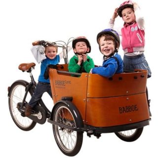 Babboe Curve Velocargo e-assit cargo bike