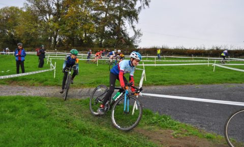 Worx Bike at U14's Cyclocross race