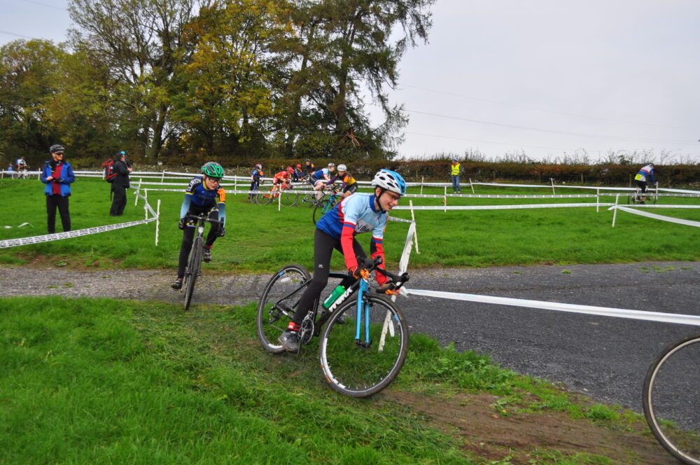 Worx Bike at U14's Cyclocross race