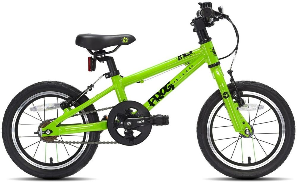 What are the different sizes of Frog Bike and what ages are they suited to? 