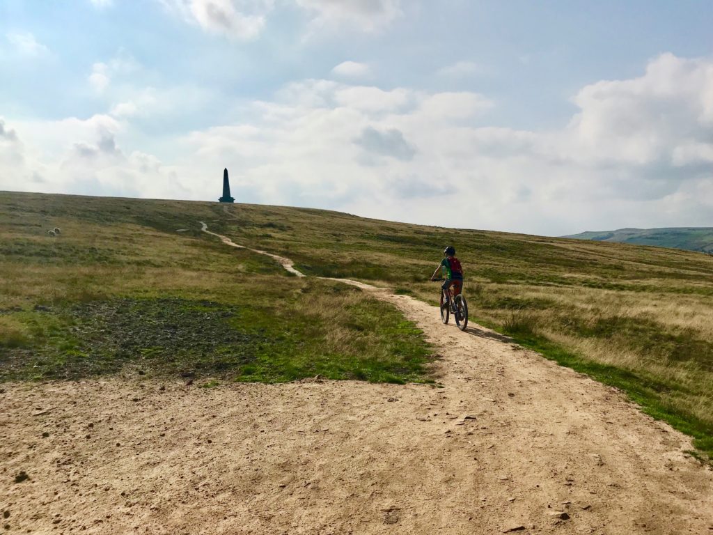 Frog mtb 69 on its way to Stoodley Pike