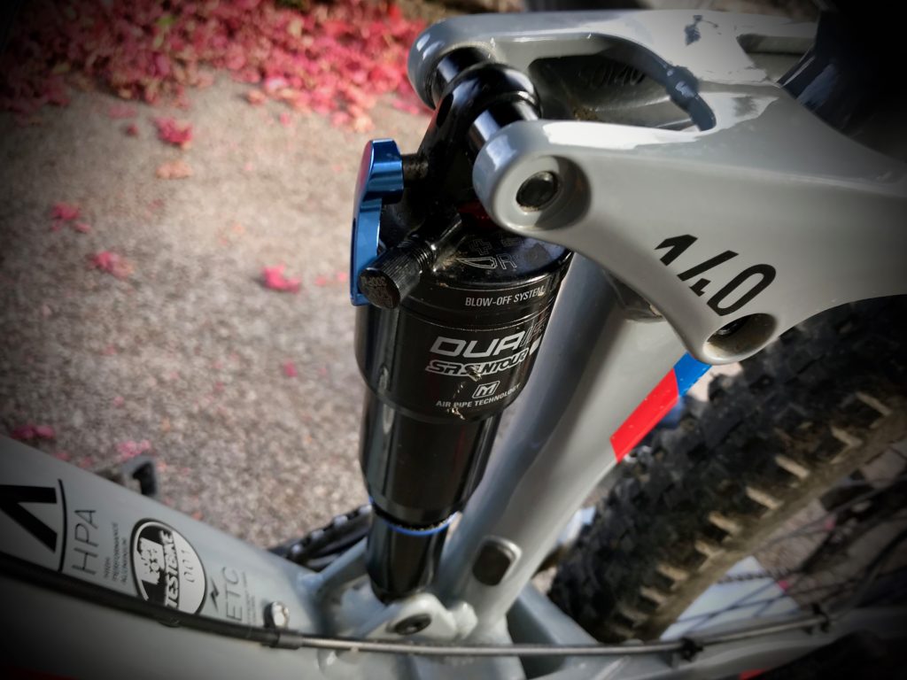 Cube Stereo 140 Youth SR Suntour DUAir rear shock